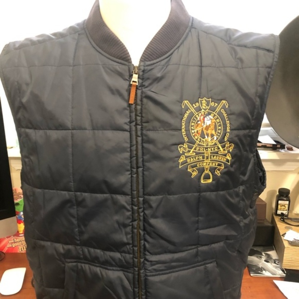 Ralph Lauren Polo Blue Vintage Vest